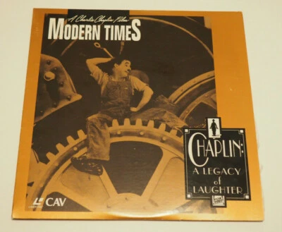 MODERN TIMES Charlie Chaplin (Legacy Of Laughter series) CAV LaserDisc (2 dics) - Image 1 of 3
