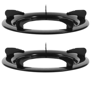 2 Pcs Gas Stove Bracket Kitchen Hob Accessories Work - Picture 1 of 12