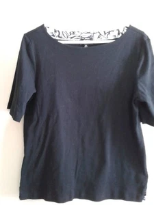 JONES NEW YORK SIGNATURE TOP MUJER TALLA XL Negro  - Imagen 1 de 4