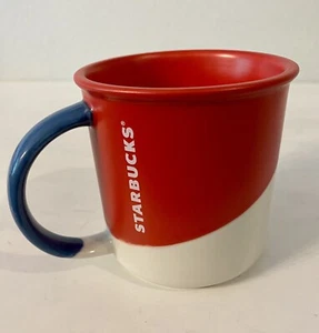 Starbucks 2017 Kaffeebecher rot weiß und blau 12 oz. - Bild 1 von 3