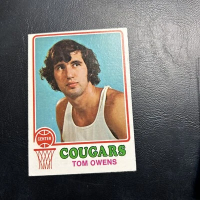 #189 Tom Owens Carolina cougars￼,,￼1973-74 Topps Card Cb14 - Image 1 of 2