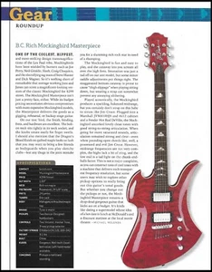B.C. Guitarra eléctrica Rich Mockingbird Masterpiece artículo de revisión con especificaciones - Imagen 1 de 3