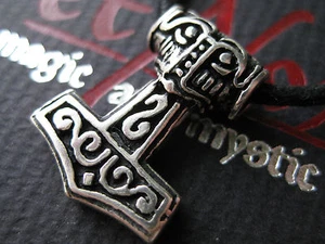 Thors Hammer 925 er Silber + Geschenkbox + Band et Nox Anhänger Massiv / KA 317 - Bild 1 von 9