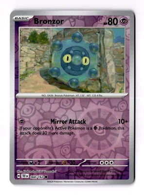 Bronzor 068/162 Sv05: Temporal Forces Reverse Holo - Image 1 of 3