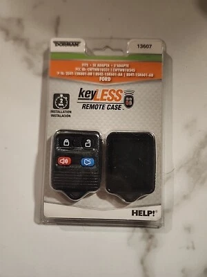 Teclado y estuche remoto sin llave Dorman 13607 ~ negro ~ se adapta a modelos Ford LEER Foto 1 de 4