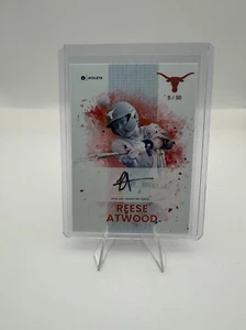 REESE ATWOOD 2024 ONIT Athlete Texas Softball ON CARD Autograph (Card 88) #5/50 - Bild 1 von 2