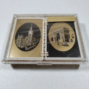 StanCraft Vintage Spielkarten 2 Packungen versiegelt kunststoffbeschichtet Nu-Vue Tönung  - Bild 1 von 5