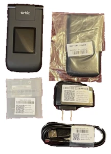 Orbic Journey V RC2200L Black - TracFone only, No plan - 4G LTE Flip Phone - Afbeelding 1 van 3