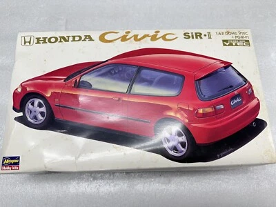 Hasegawa 1:24 Honda Civic SiRII plastic model CD6 Japan - Image 1 of 3