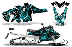 Snowmobile Graphics Decal Sticker For Polaris Axys Pro RMK/SKS 15-20 HAVOC MNT - Bild 1 von 2