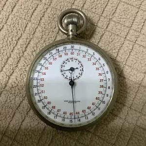 Very Rare Johs Hartmann Berlin WWII German U-Boat Stop Watch for Parts or Repair - Picture 1 of 10