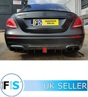 MERCEDES E43 AMG BACK BOX DEL EXHAUST SYSTEM CUSTOM STAINLESS STEEL SUPPLY & FIT