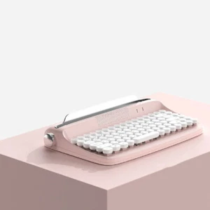 Retro Bluetooth Typewriter Keyboard For Tablets, iPads & IdeaPads - Picture 1 of 10