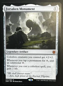 Monumento a los Renegados 244 Magic The Gathering Zendikar Rising (ZNR) Mythic casi nuevo - Imagen 1 de 2