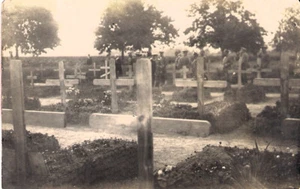 alte AK Soldatenfriedhof in Goldap Ostpreußen, s/w, ungelaufen - Bild 1 von 1