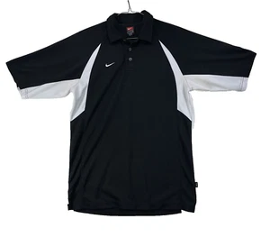 Nike Dri-Fit Herren Größe S schwarz & weiß kurzärmlig Polyester Poloshirt - Bild 1 von 9