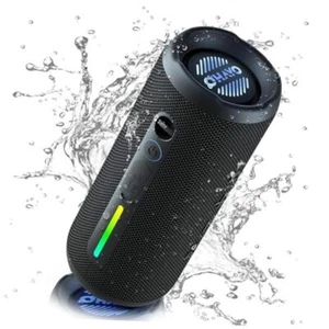 OHAYO Portable Bluetooth Speaker, Wireless Speaker with 24W Loud Stereo Black - Picture 1 of 7