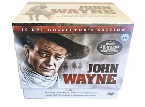 JOHN WAYNE 10 DVD COLLECTORS EDITION NEW SEALED. - Imagen 1 de 2