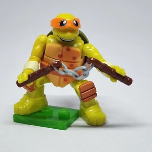 Mega Bloks Michelangelo Teenage Mutant Ninja Turtles Series 1 A8 - Picture 1 of 4
