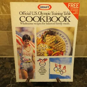 Official U.S. Olympic Training Table COOKBOOK Wholesome Recipes by KRAFT - Picture 1 of 7