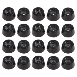20 Pcs Anti-slip Foot Pads Furniture Rubber Table Feet Covers Round Shape Chair - Picture 1 of 12