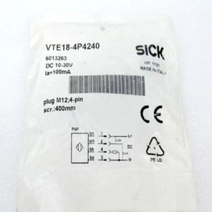 SICK VTE18-4P4240 Proximity Switch Sensor New ⊕IK - Picture 1 of 4