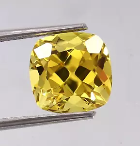 AAA 7 MM Original Gelb Saphir Lose Kissen Edelstein Schnitt Ceylon Saphir Schnitt - Bild 1 von 4