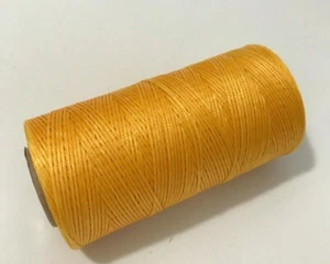 284Yards 20 colors 150D Flat Waxed Thread Leather Hand Sewing Stiching Cord - Picture 1 of 21