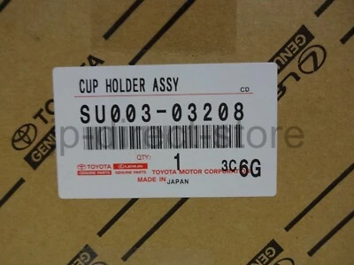 Portavasos y alfombrilla consola central genuino Toyota FR-S FRS BRZ 86 GT86 FABRICANTE DE EQUIPOS ORIGINALES Foto 1 de 4