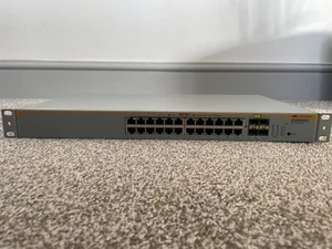 Allied Telesis AT-8000GS/24 Stackable Gigabit Ethernet Switch 4 Combo SFP Ports - Picture 1 of 5