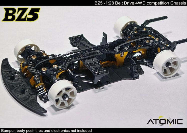 Atomic BZ5 Belt Drive 4WD Chassis Kit (No electronics) - Image 1 of 4