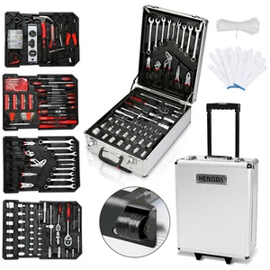 Werkzeugkoffer 1031 tlg. inkl. Universalmesser Alu Toolbox-Sets Rollkoffer - Bild 1 von 9