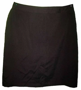 Paul Harris Design PHD sz 10 Womens Black Skirt Stretch Career Office KS76 - Picture 1 of 3