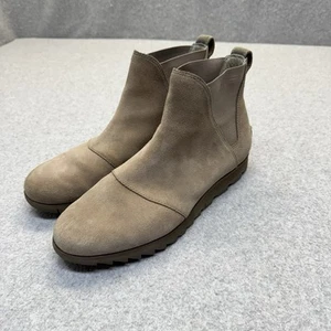 Sorel Schuhe Damen 10,5 Harlow Chelsea Boots Ash Brown Wildleder NL3335-240 - Bild 1 von 13