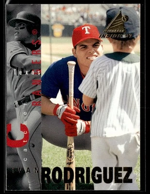 Tarjeta de béisbol 1997 Pinnacle Inside #48 Iván Rodríguez 1103V Foto 1 de 2