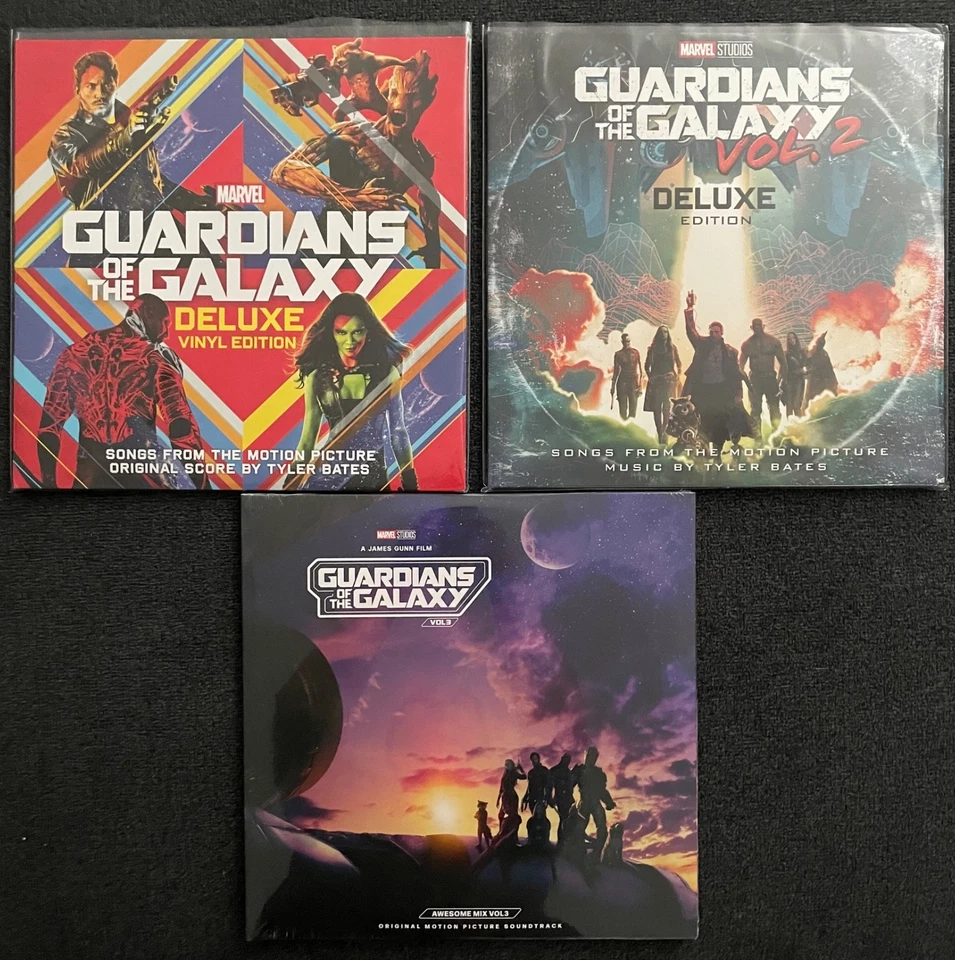 Guardians of the Galaxy Deluxe Collection - Vol.1 / Vol.2 / Vol.3 Mix Vinyl Set - Image 1 of 1