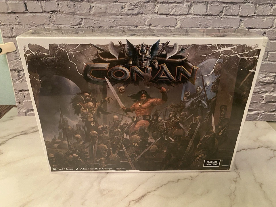 Conan Board Game Kickstarter By Monolith Board Games NEW Sealed - Image 1 of 4