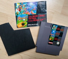 Nintendo NES Super Mario Bros., Tetris, World Cup