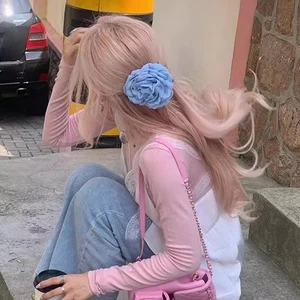 Unique Rose Blossom Hair Clip Large Accessory for Personalized Hair Looks - Picture 1 of 9