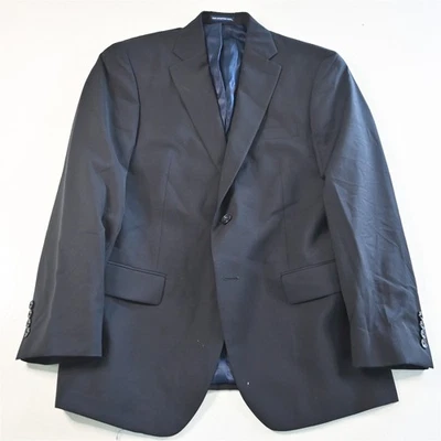 Blazer Traje Chaqueta Abrigo Deportivo Hart Shaffner Marx 40R Azul Marino 100% Lana Nueva York Foto 1 de 4