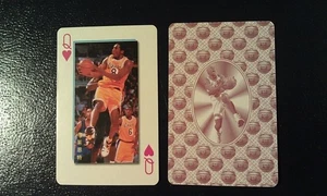 Kobe Bryant Eddie Jones LA Lakers NBA QUIXINGPUKE CHINESE Playing Card RARE - Picture 1 of 1