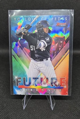 2021 Bowman's Best Chicago White Sox Yoelqui Cespedes Chrome Atomic Refractor - Image 1 of 2