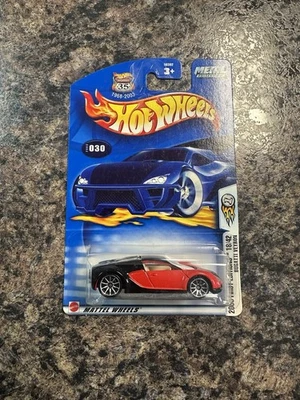 Hot Wheels 2003 First Edition Bugatti Veyron #18/42 Color Red Black  - Image 1 of 2