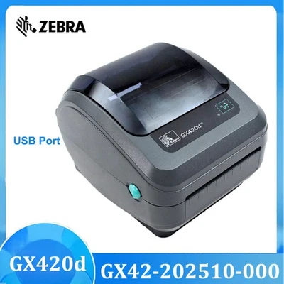 Zebra GX420d Direct Thermal Barcode Printer USB GX42-202510-000 - Bild 1 von 4