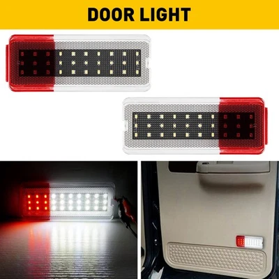 2pcs 30-LED Panel Door Courtesy Light For 2000-2005 Ford Excursion F81Z2523820AA - Image 1 of 4