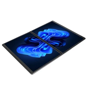 EU Plug 13.5in HD Dual Touchscreen Laptop 16GB 256GB 180° Folding Portable B NEW - Picture 1 of 12