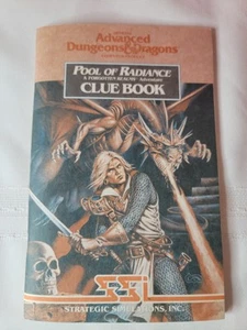 (SSI) Pool of Radiance - Clue Book Softcover sehr guter Zustand - Bild 1 von 3