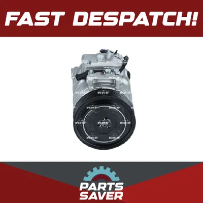 Compresor de aire acondicionado compatible con MERCEDES SLK200 R171 1.8 07 a 11 aire acondicionado NRF Foto 1 de 4