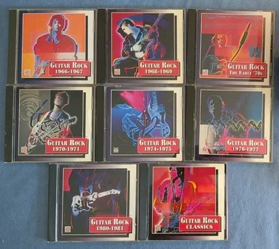 Time Life Guitar Rock Lot Of 8 CD EXCELLENT CONDITION  - Image 1 of 4
