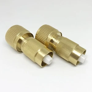 2Pcs Telescopic Aluminum Alloy Hose Connector Quick Connect Tool for Watering - Picture 1 of 11